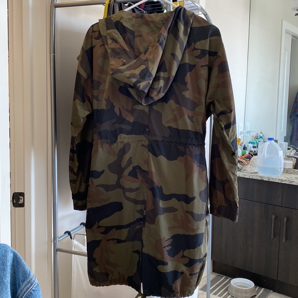 Zara camouflage rain jacket XS - Picture 4 of 4